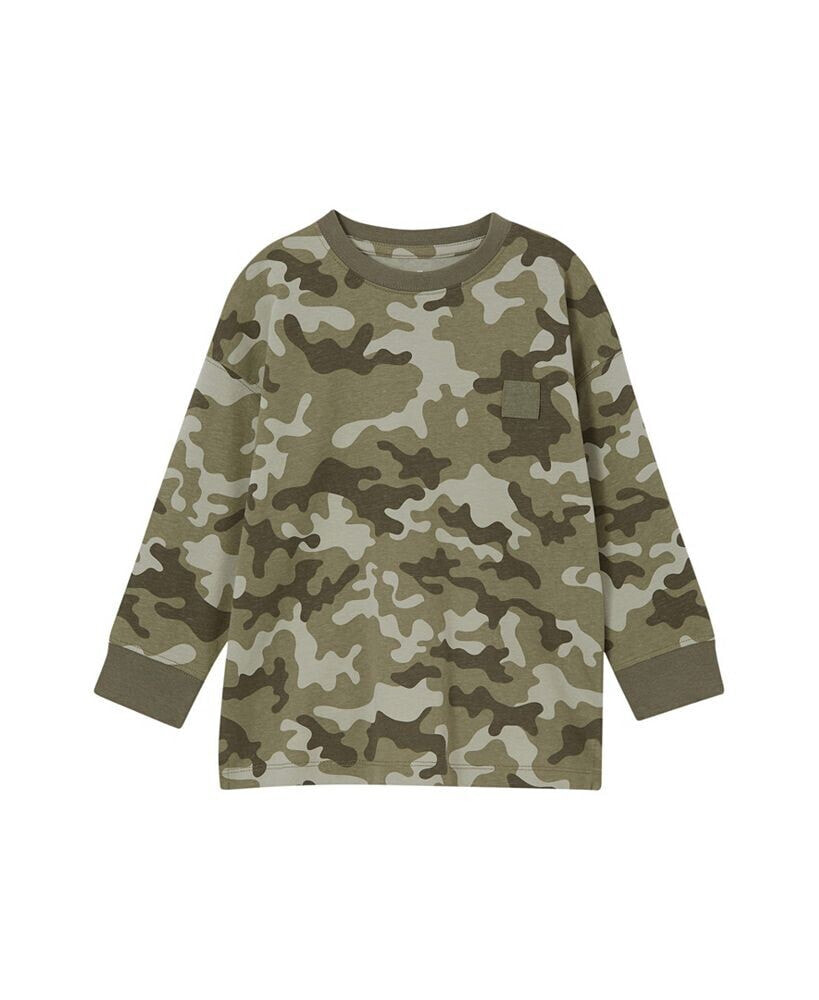 COTTON ON little Boys The Essential Long Sleeve T-shirt