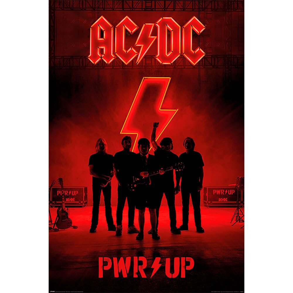 PYRAMID AC/DC Pwr Up Poster