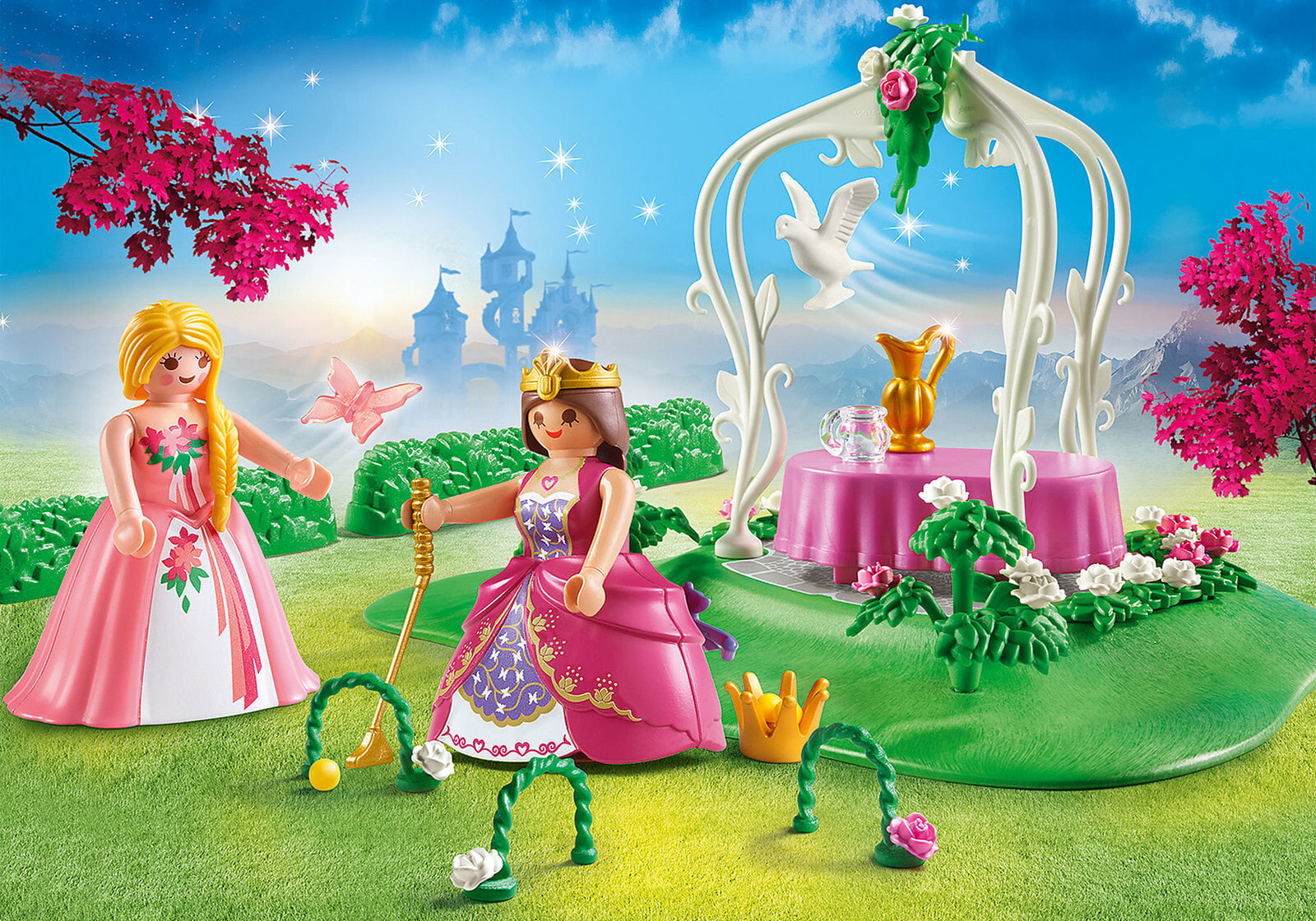 Парк принцесс игра. Сад принцессы. Замок принцессы. Playmobil принцесса. Эврики «сад принцессы».