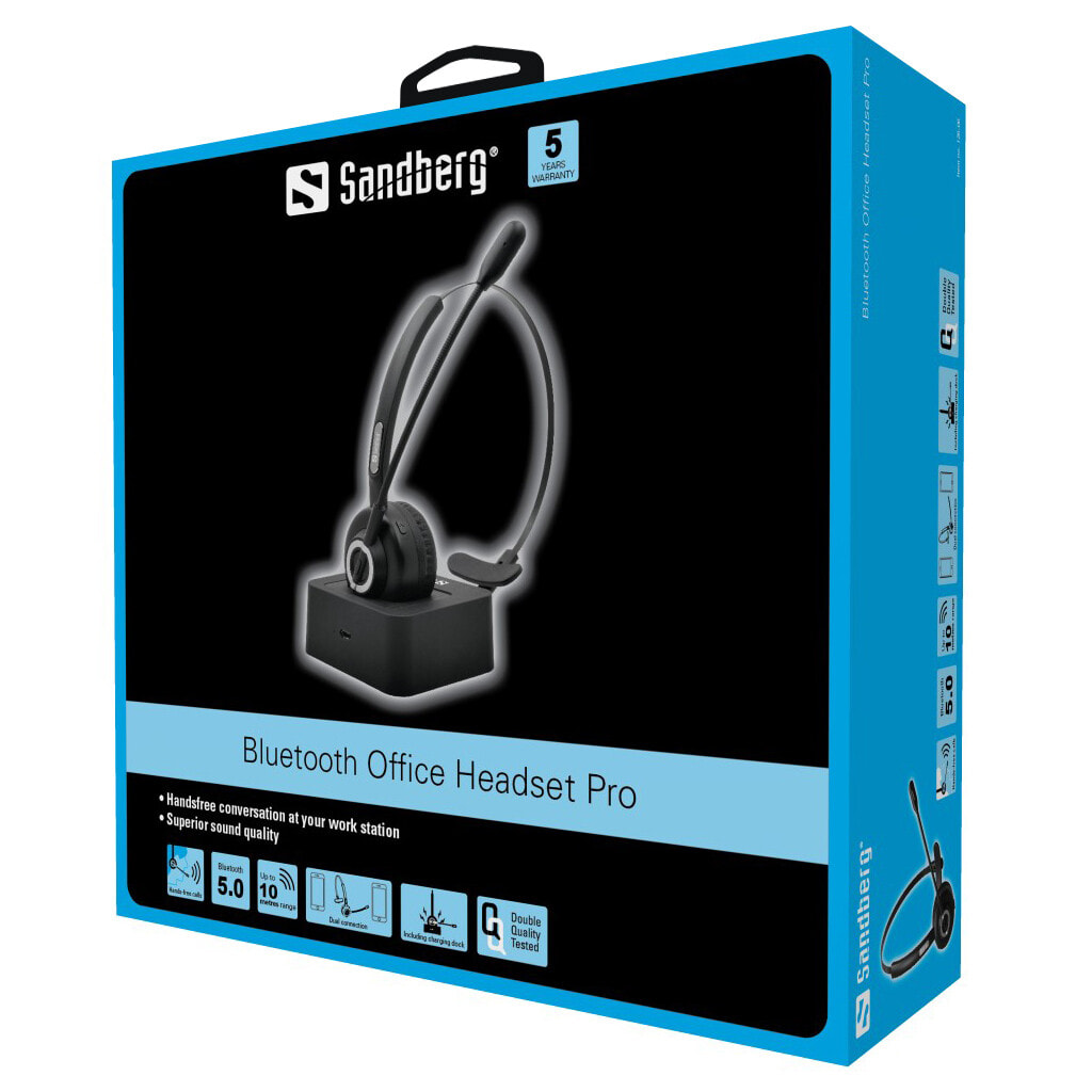 Гарнитура Sandberg Bluetooth Office Headset Pro 126-06