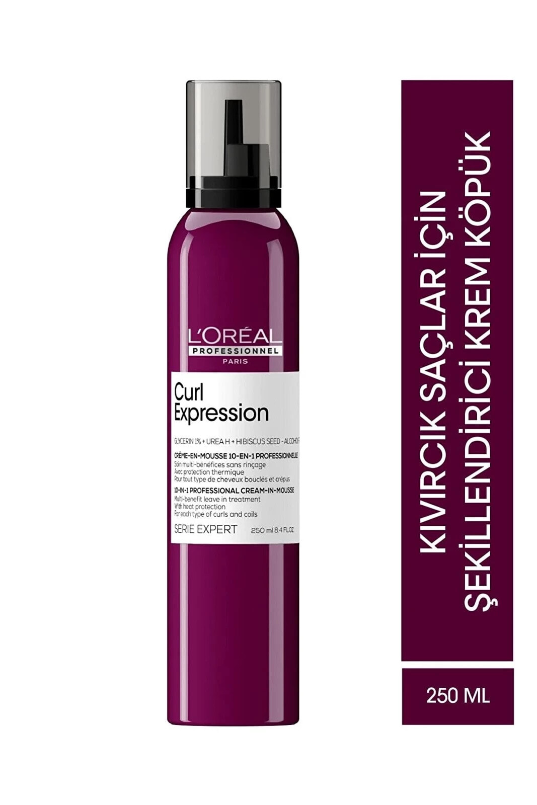 Serie Expert Curl Expression Kıvırcık Saçlar Için Şekillendirici Süper Krem Köpük 250.ml