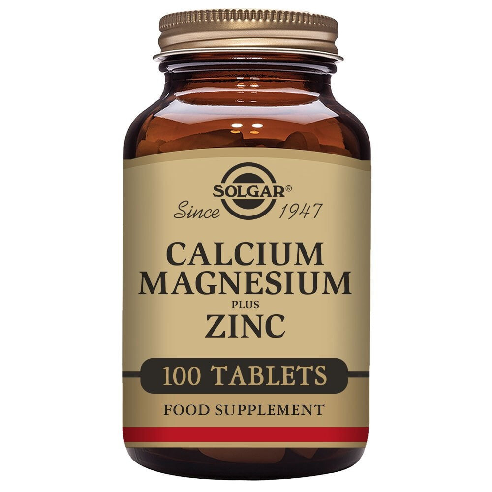 Solgar calcium magnesium plus zinc таблетки отзывы