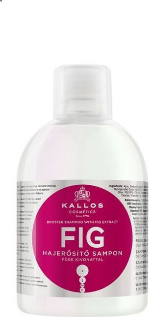 Kallos Cosmetics Fig Shampoo Укрепляющий с экстрактом инжира 1000 мл