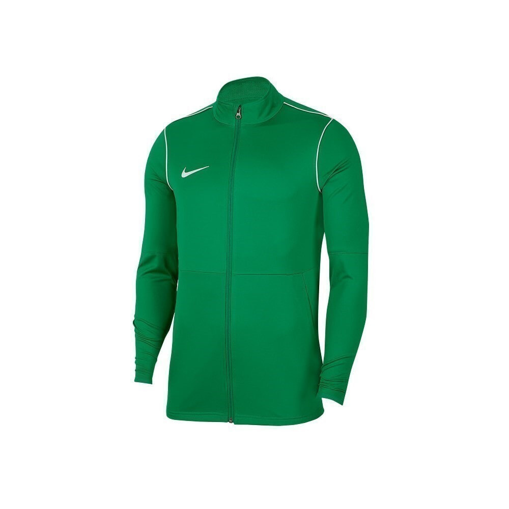 Мужская олимпийка спортивная на молнии зеленая Nike Dry Park 20