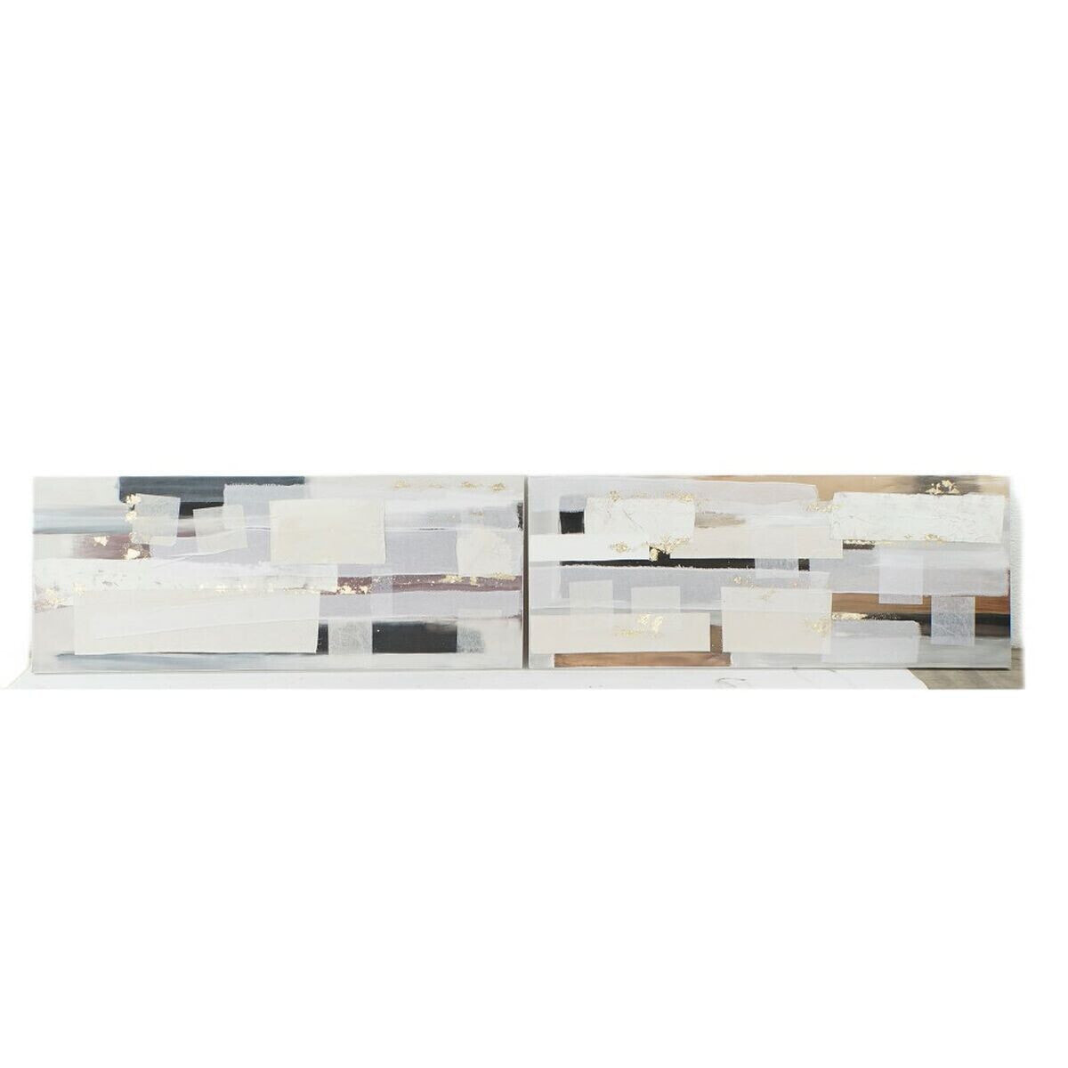 Painting DKD Home Decor 150 x 3,5 x 60 cm Abstract Modern (2 Units)