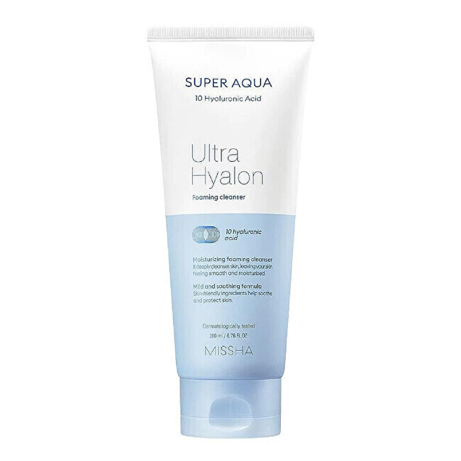 Super Aqua Ultra Hyalron Foaming Cleanser 200 ml