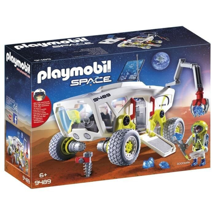 Игровой набор с элементами конструктора Playmobil Mars Research Vehicle Космос: Исследований Атмосферы Марса  9489