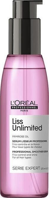 L'Oreal Paris Serie Expert Liss Unlimited Serum Разглаживающая и придающая блеск сыворотка для всех типов волос 125 мл