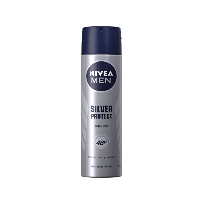 Nivea  Silver Protect Dynamic Power Спрей-антиперспирант для мужчин 150 мл