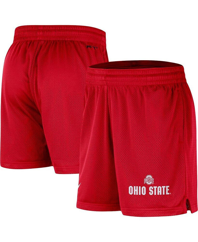 Nike men's Scarlet Ohio State Buckeyes Mesh Performance Shorts