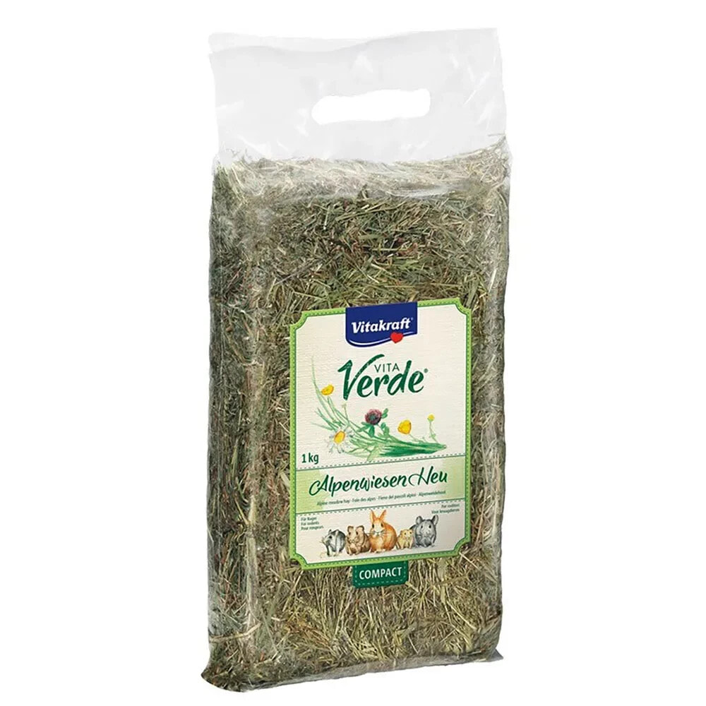 VITAKRAFT VitaVerde Alpine meadow hay for rodents 1kg