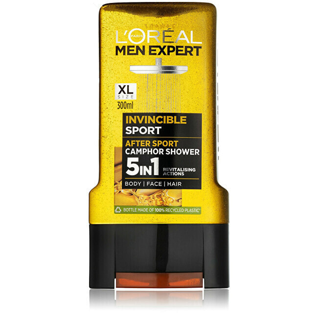 Shower gel for body and hair Men Expert Invincible Sport (Shower Gel)