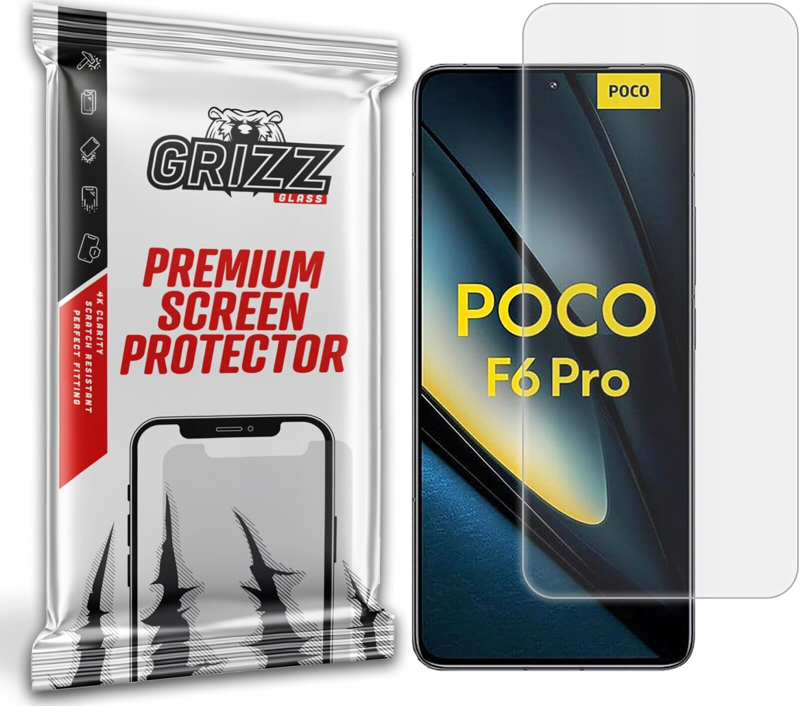 GrizzGlass Folia matowa GrizzGlass PaperScreen do Xiaomi Poco F6 Pro