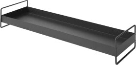 Tablett aus Metall, schwarz (50x16x9cm), 1 St