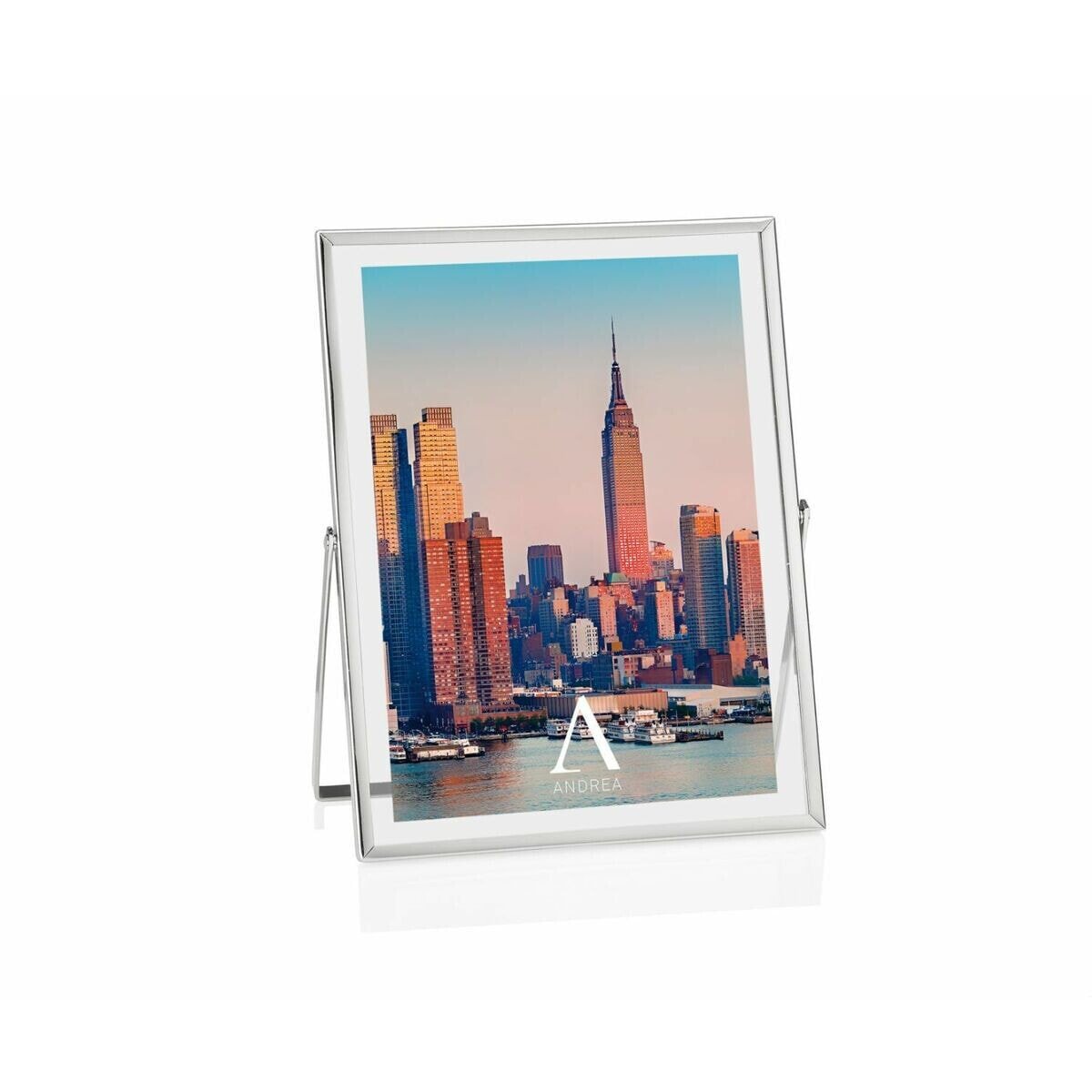 Photo frame Alexandra House Living Silver Metal 13 x 18 cm 13 x 18 x 1 cm