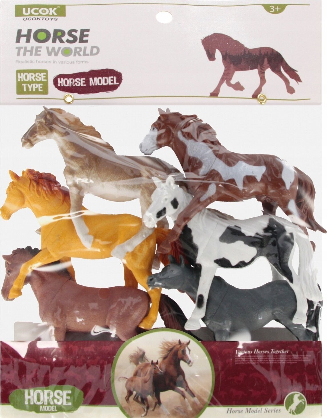 Figurka Mega Creative KONIK 6SZT 13CM 26X34X5 MC PBH 36/72