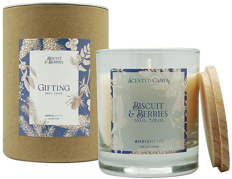 Duftkerze Biscuit & Berries - Ambientair Gifting Scented Candle