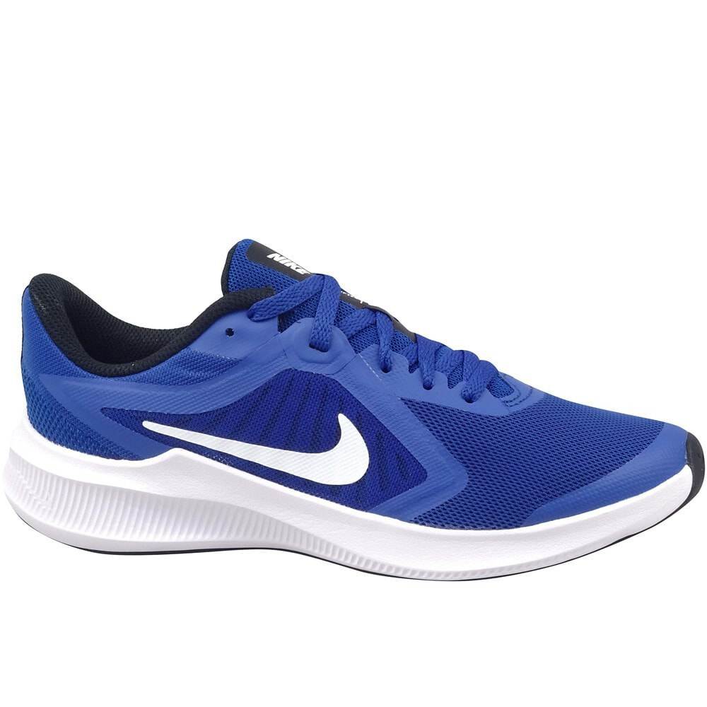 Женские кроссовки сетчатые синие Nike
