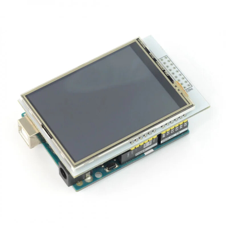 Touch screen TFT LCD 2.8 '' 320x240px with a microSD reader Velleman VMA412 - overlay for Arduino