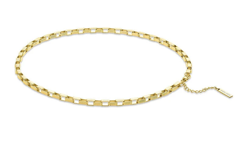Gold-plated steel necklace Player PEAGN0041802