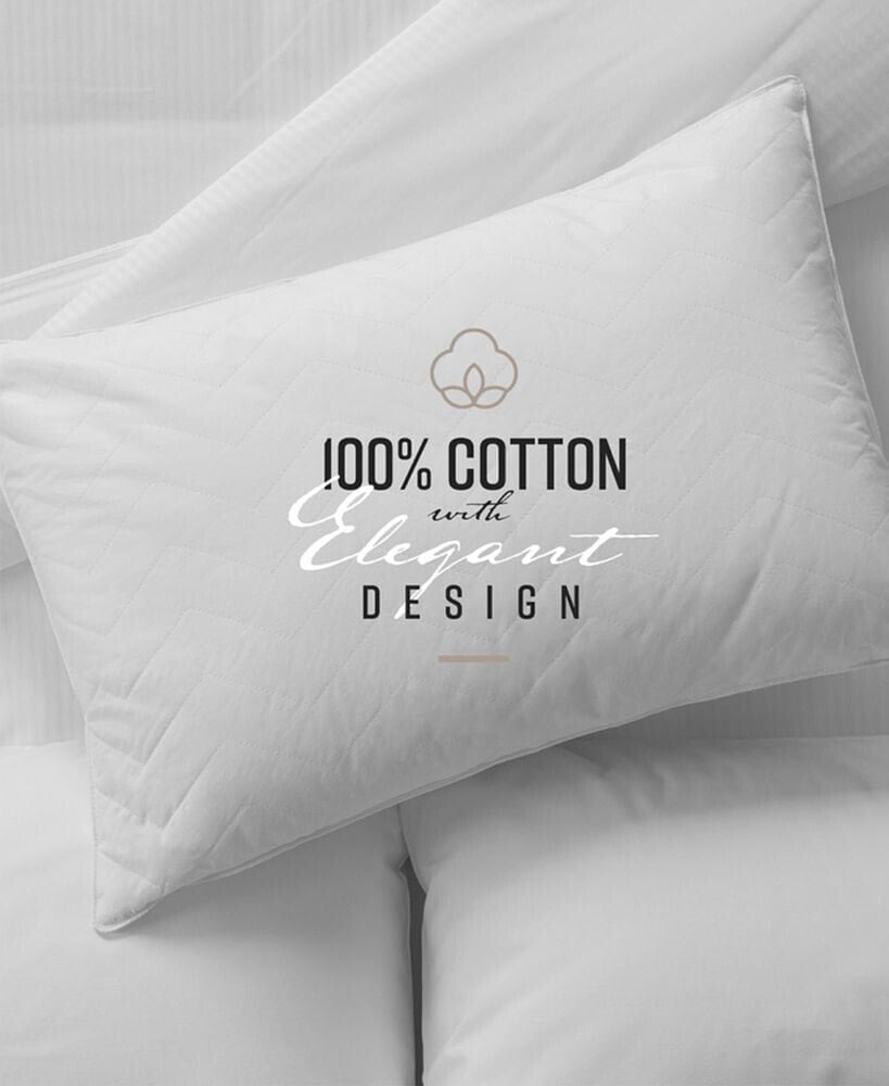 Sobel Westex sahara Nights 100% Cotton Cover Medium Density Pillow, Standard