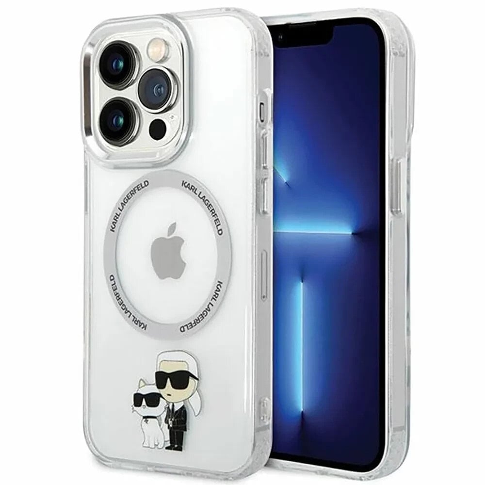 KARL LAGERFELD Klhmp13Lhnkcit iPhone 13 Pro 6.1 Iconic Karl&Choupette phone case