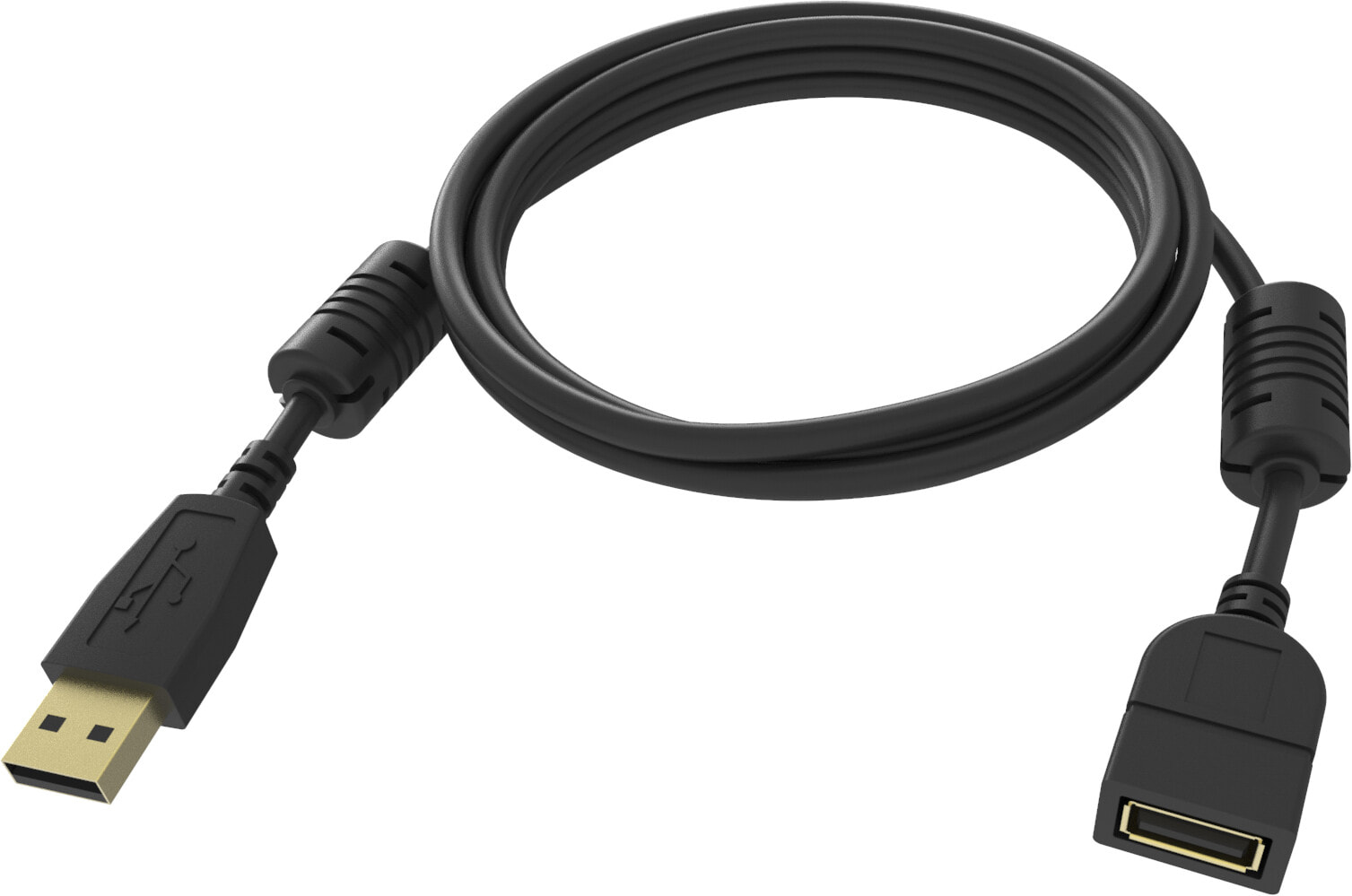 Vision TC-2MUSBEXT-BL USB кабель 2 m 2.0 USB A Черный TC 2MUSBEXT/BL