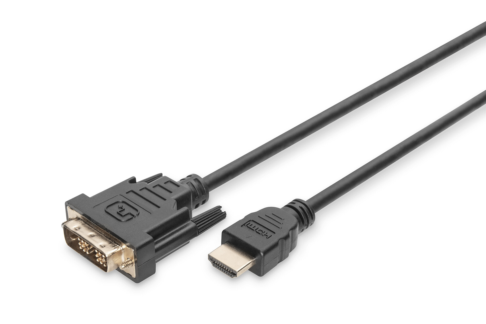 ASSMANN Electronic AK-330300-050-S кабельный разъем/переходник DVI-D HDMI type A Черный