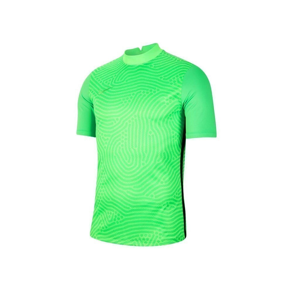 Мужская футболка спортивная зеленая однотонная Nike Gardien Iii GK