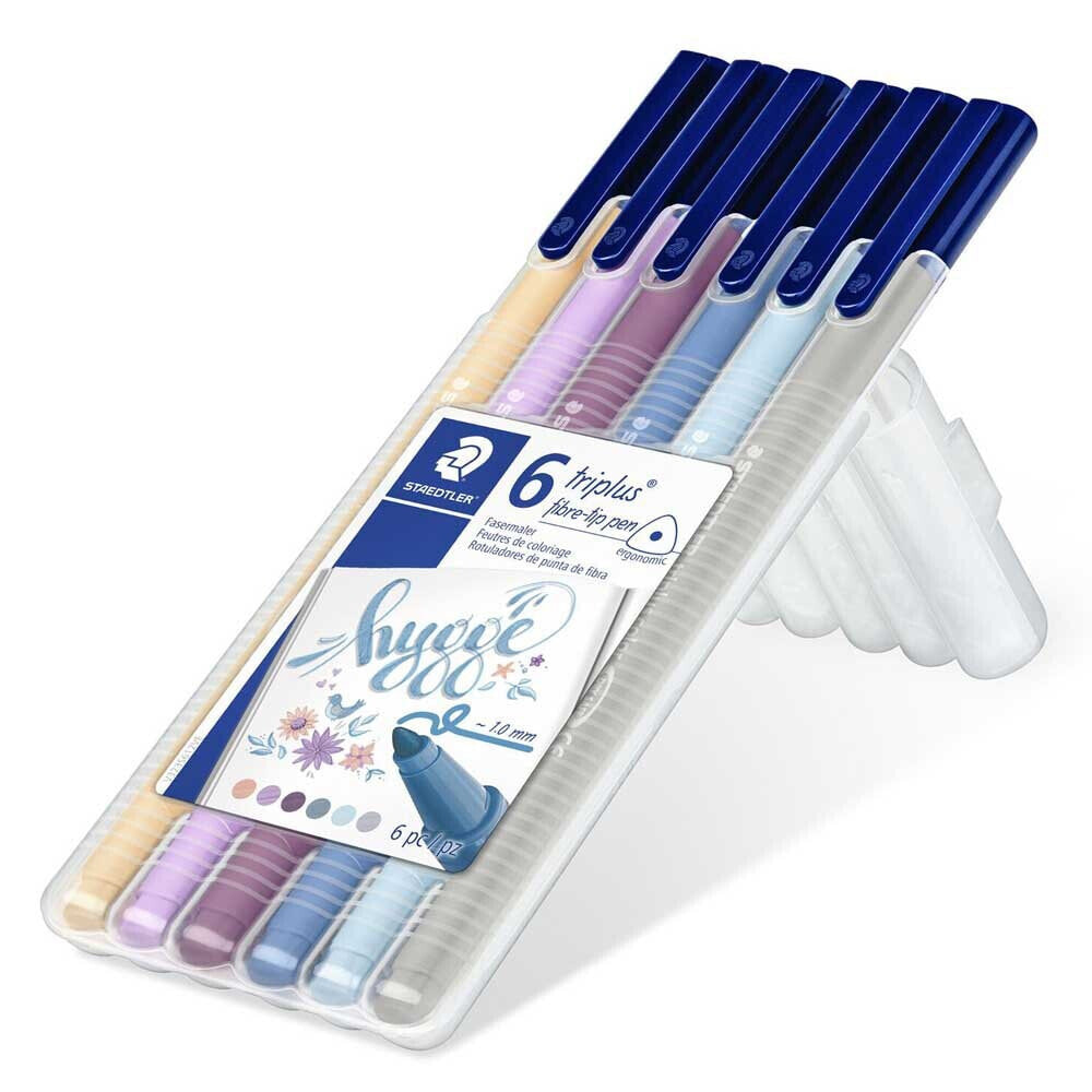 STAEDTLER Assorted Triplus Color 323 Marker Pen 6 Units