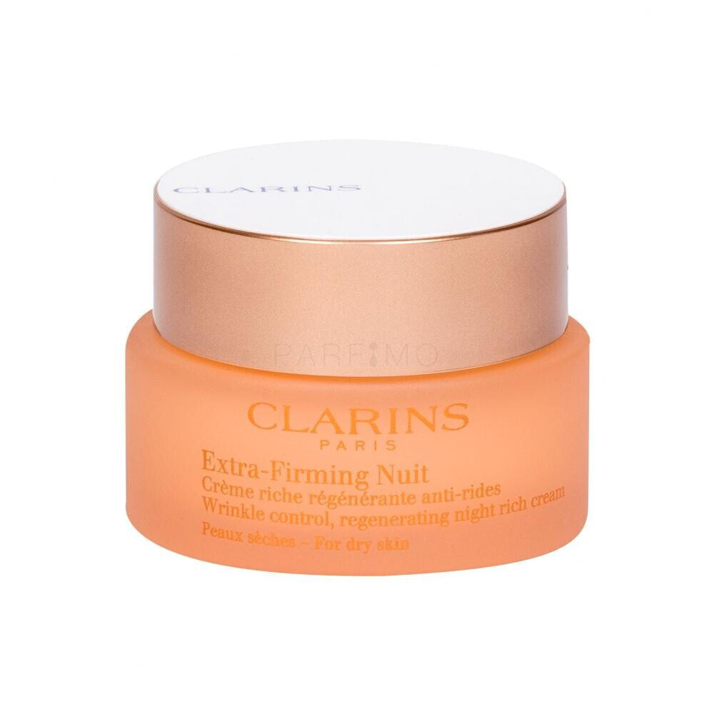 Clarins Extra-Firming Nuit Rich 50 ml nachtcreme Feine Linien & Falten für Frauen