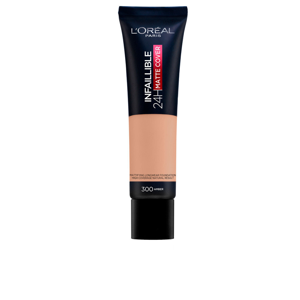 L'oreal Paris Infallible 24H Matte Cover Foundation No.300 Стойкий матирующий тональный крем 30 мл