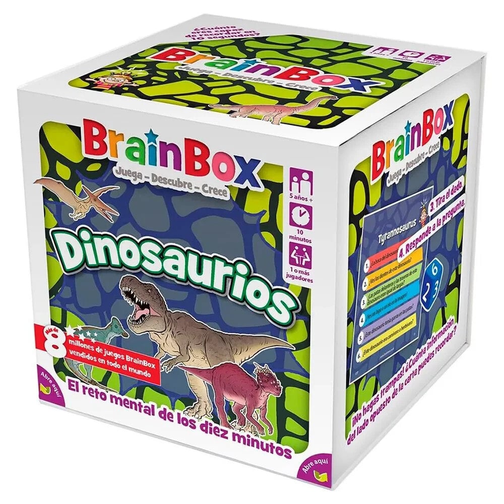 ASMODEE Brainbox Dinosaurios Spanish Board Game