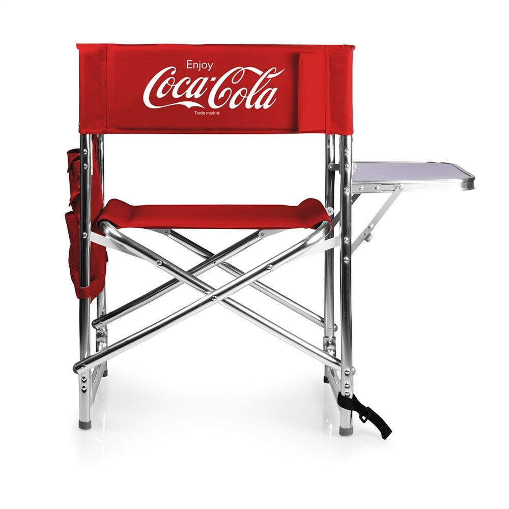 Oniva by Picnic Time Coca-Cola Portable Folding Sports Chair