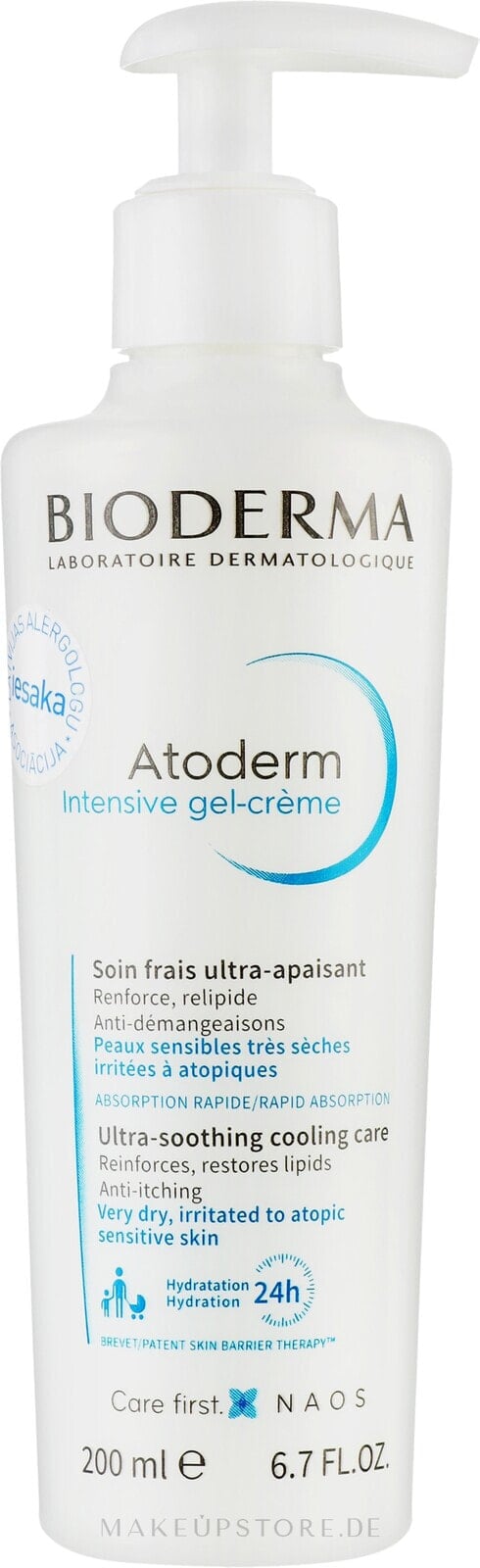 Nährendes und kühlendes Anti-Juckreiz-Körperpflegegel - Bioderma Atoderm Intensive Gel Cream