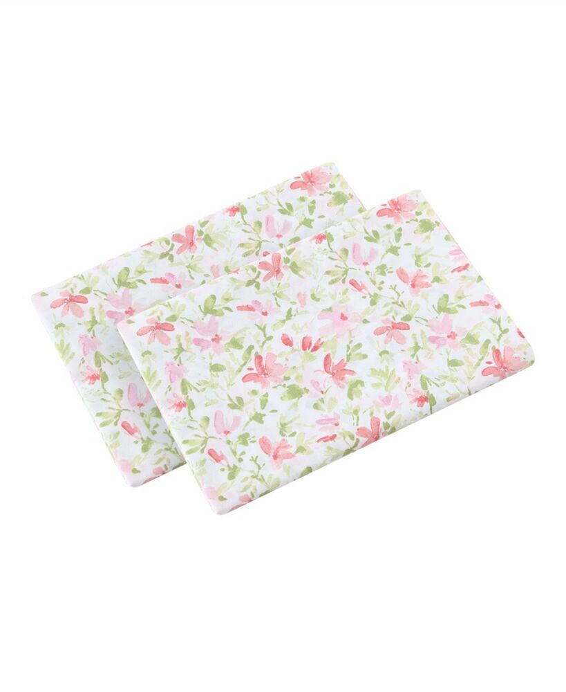 Laura Ashley cotton Percale Pillowcase Pair, Standard