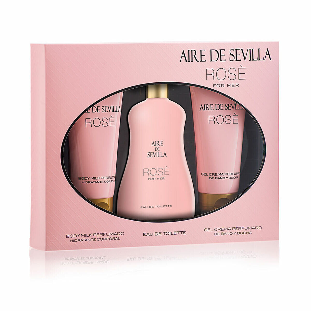 Женский парфюмерный набор Aire Sevilla Rose 3 Предметы