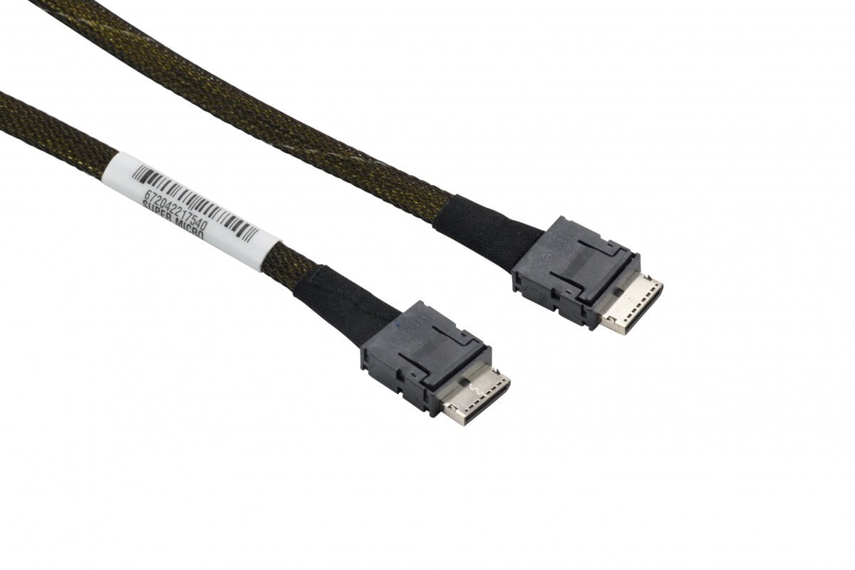 Supermicro CBL-SAST-0847 кабель SATA 0,76 m Черный