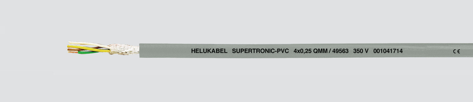 Helukabel 49572 - Low voltage cable - Grey - Polyvinyl chloride (PVC) - Cooper - 0.34 mm² - 6.8 kg/km