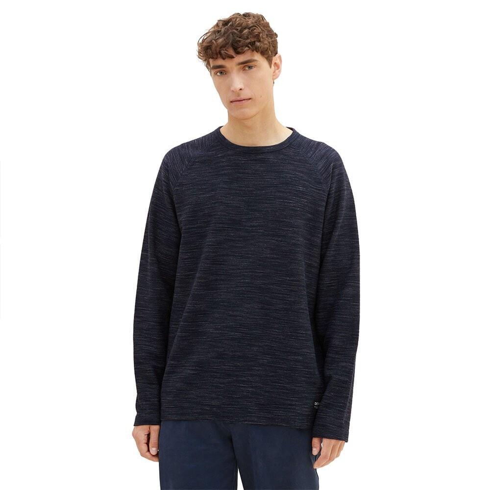 TOM TAILOR 1039421 Structured Long Sleeve T-Shirt