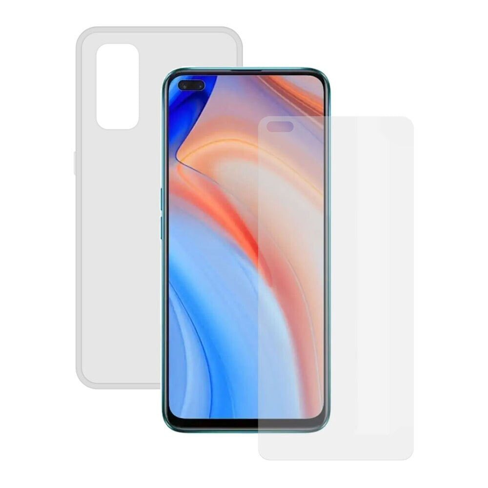 CONTACT Oppo Reno 4 Case And Glass Protector 9H