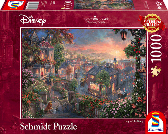 Schmidt SSP Puzzle Disney Susi und Strolch 1000| 59490