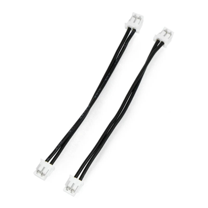 Motor Connector SHIM Cable - JST-ZH 2-pin female-female connection cable - 50mm - 2 pieces - PiMoroni CAB1012