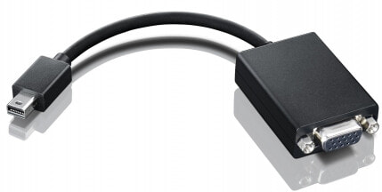Lenovo 03X6402 кабельный разъем/переходник mini-DisplayPort VGA Черный