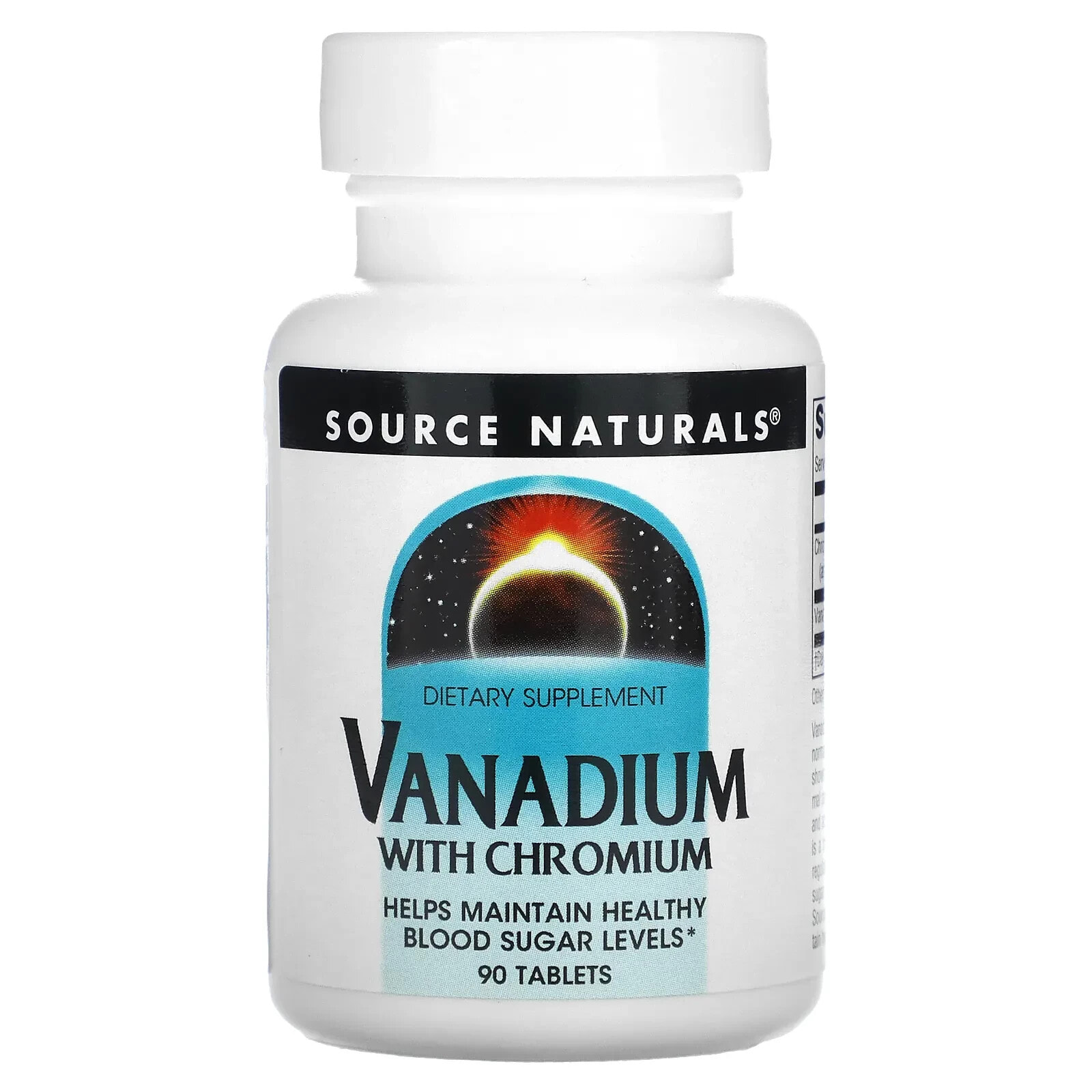 Vanadium with Chromium, 90 Tablets