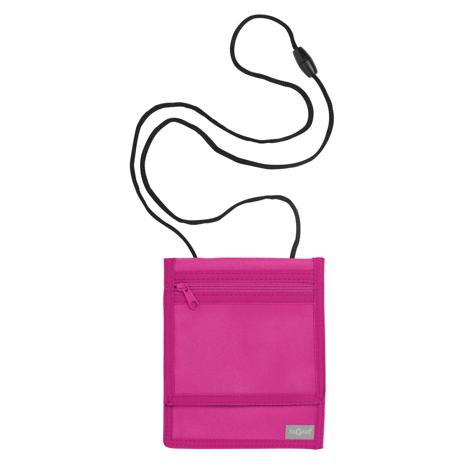 Pagna 99508-34 - Neck pouch - Pink - Nylon - Monochromatic - Neck strap - Hook-and-loop closure
