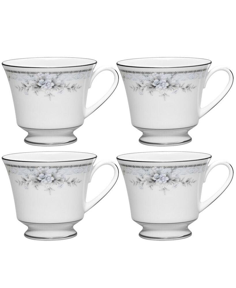 Noritake sweet Leilani Set of 4 Cups, Service For 4