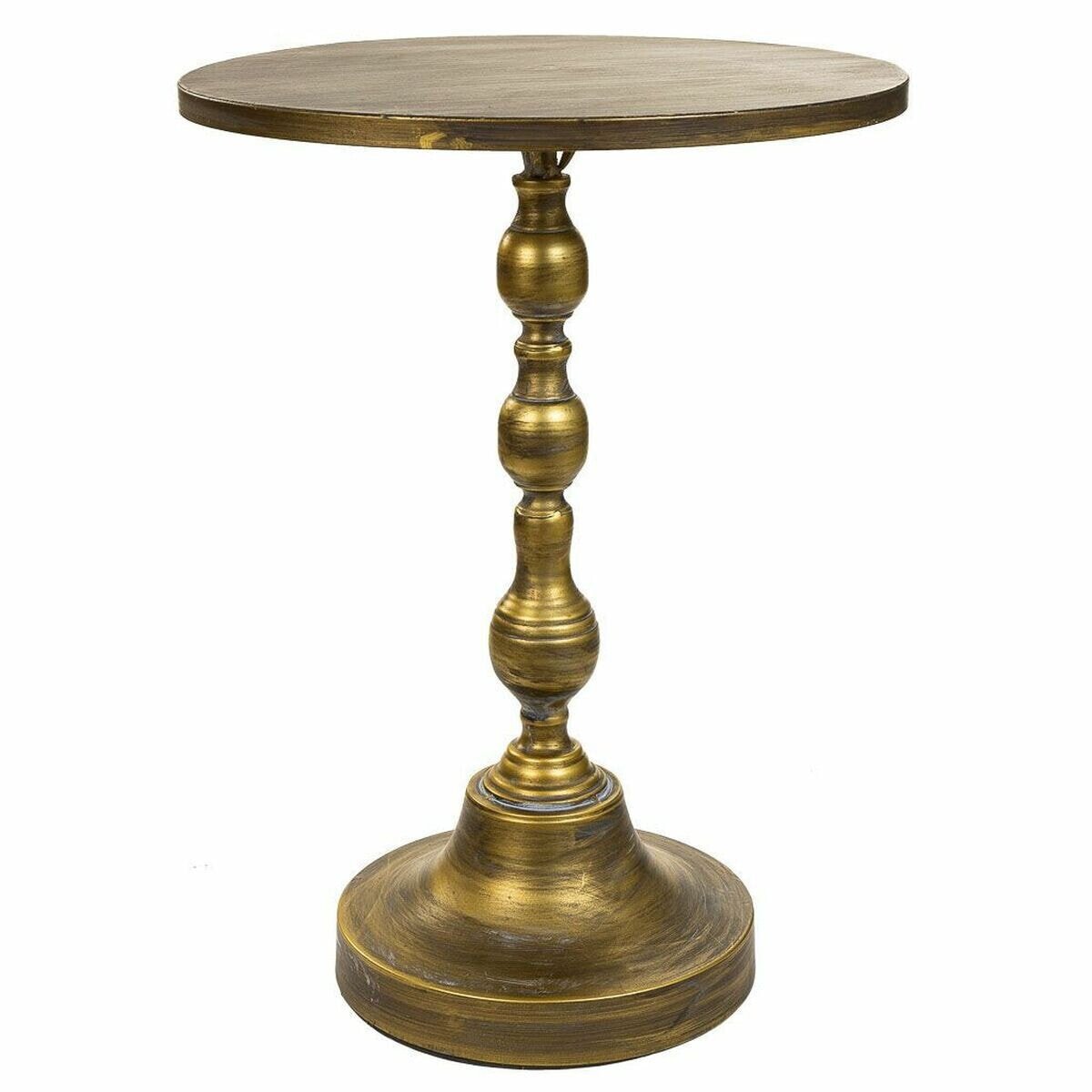 Side table Alexandra House Living Gold Iron 50 x 66 x 50 cm