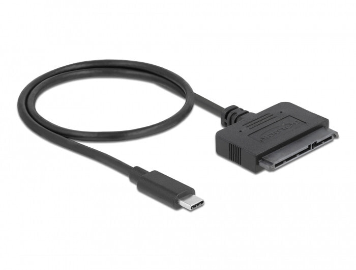 63803 - USB C - 22-pin SATA - 0.5 m - Black