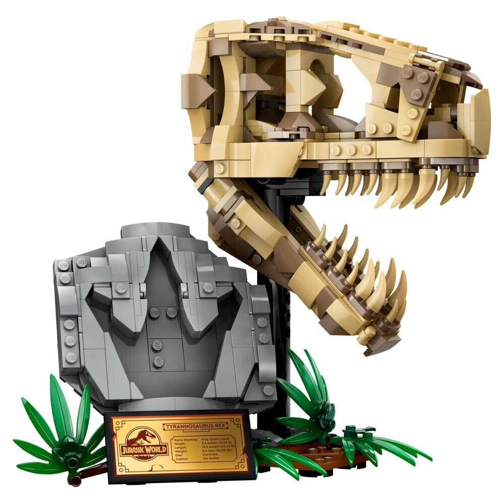 LEGO Dinosaur Fossils: T. Rex Skull Construction Game